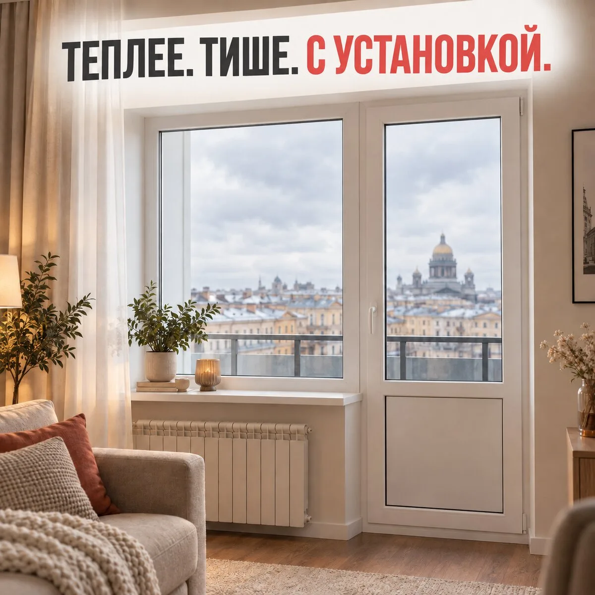 Из окон дует и слышно улицу? Решим причину