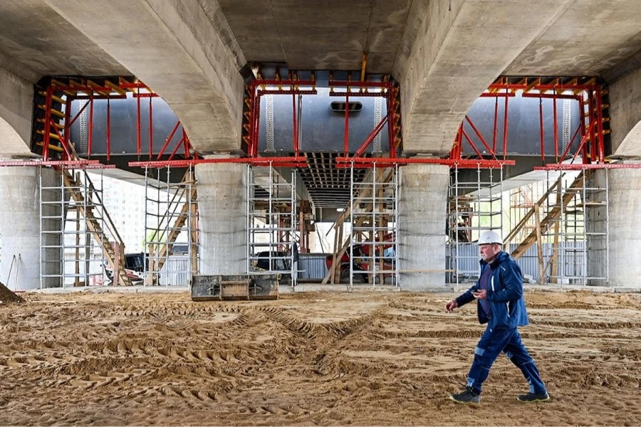 🏗 Около двух километров дорог и железнодорожный путепровод построят в Зеленограде