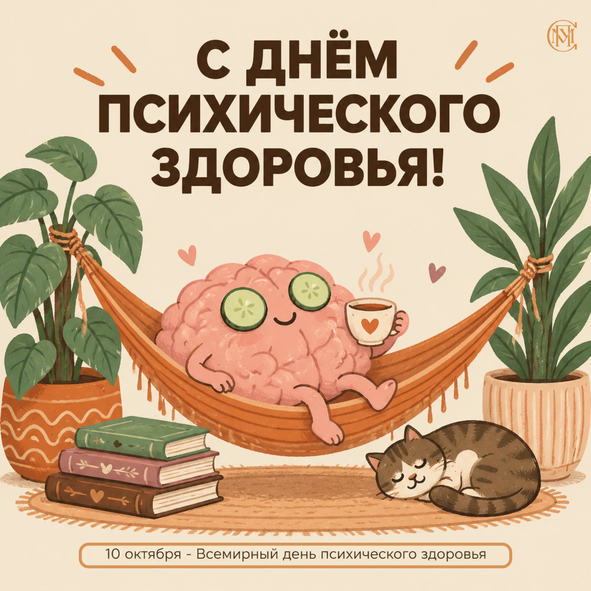 🧠 С Днём психического здоровья!