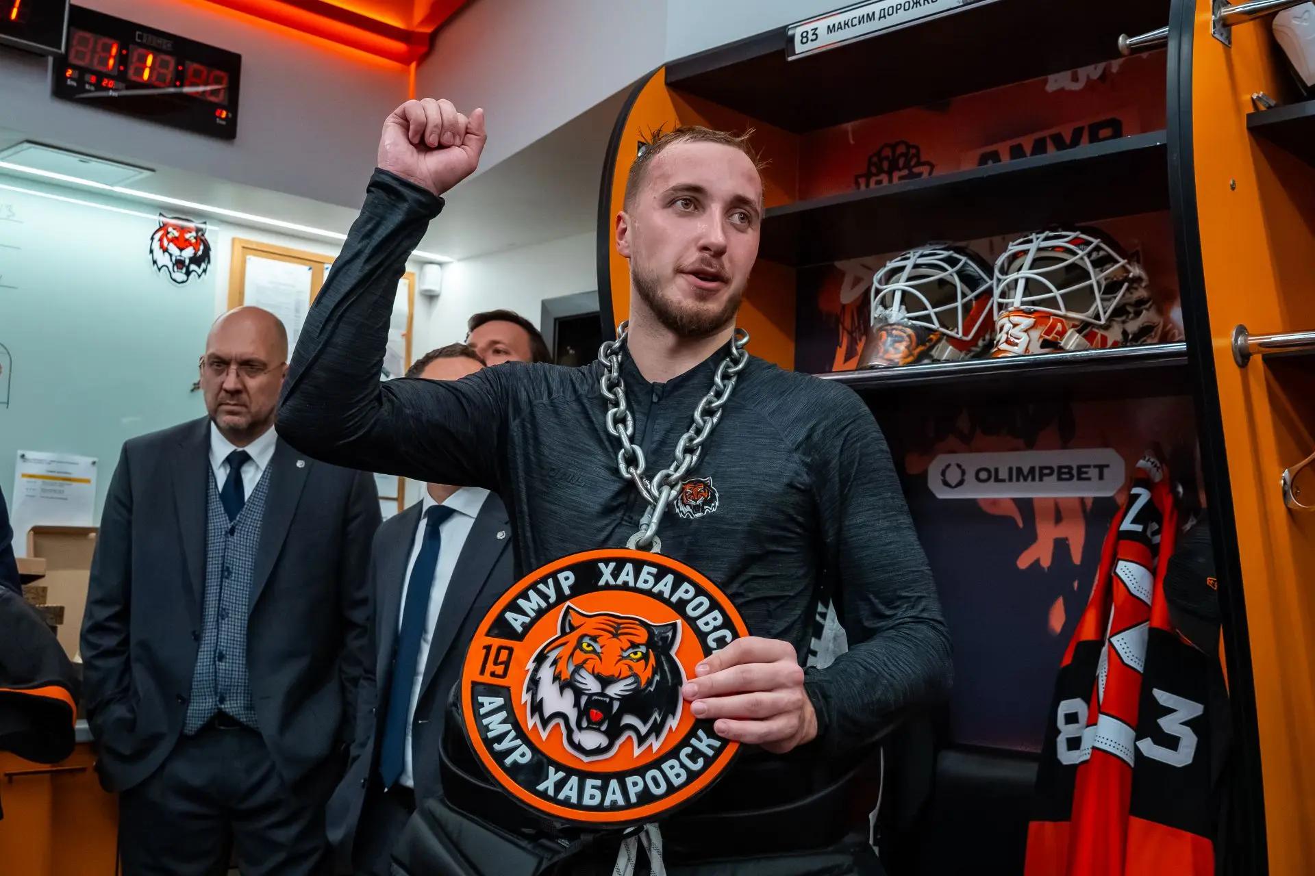 Вратарь хабаровского «Амура» возглавил рейтинги лучших голкиперов КХЛ (фото ХК "Амур")