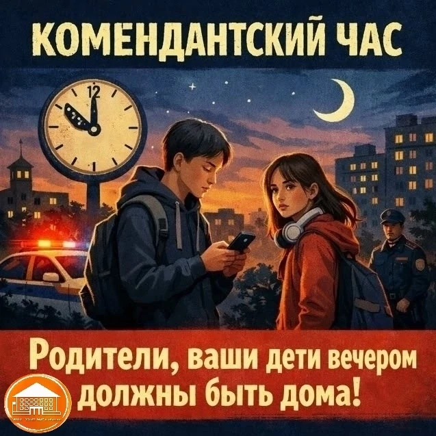 Комендантский час в Хакасии 🔞🌃