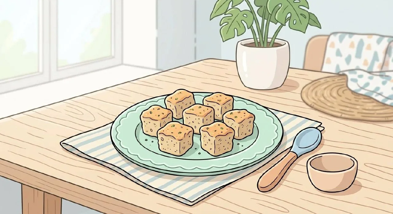 Нежное печеночное суфле для малышей 🍮