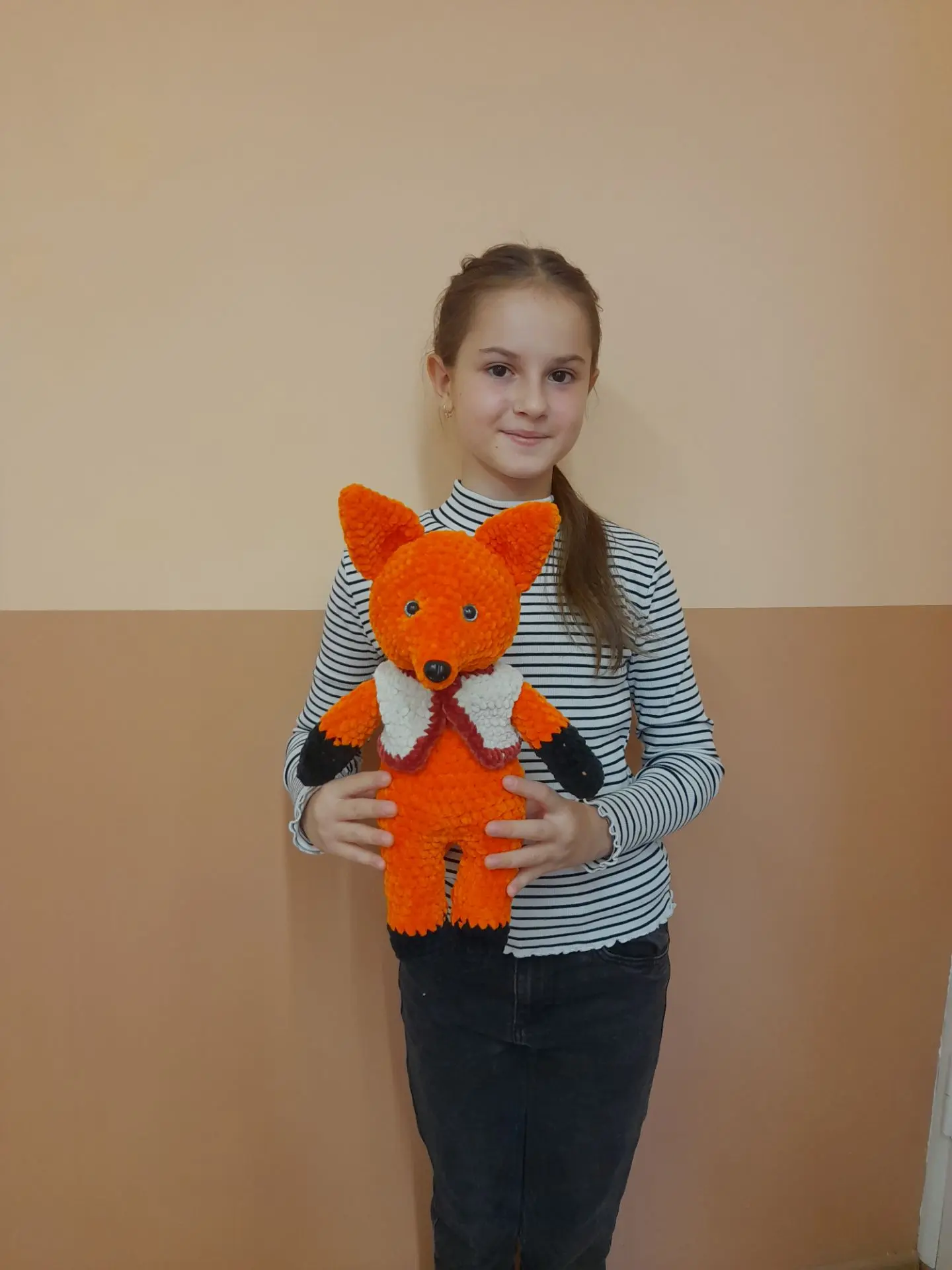 Всем доброго утра и хорошего дня! И отличного настроения от Полины😉 с её лисёнком)