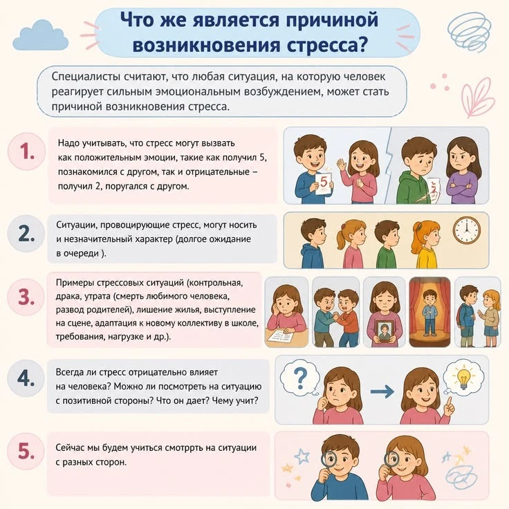 🧠 СТРЕСС У ШКОЛЬНИКОВ: ПРИЧИНЫ И КАК ПОМОЧЬ