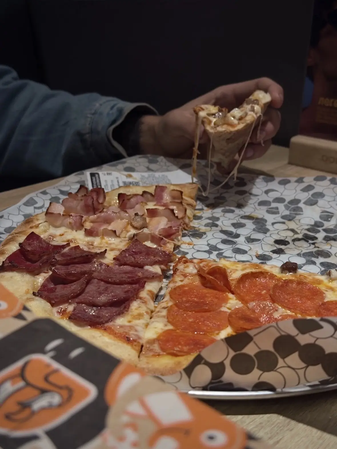 Вот она — та самая пицца 🍕