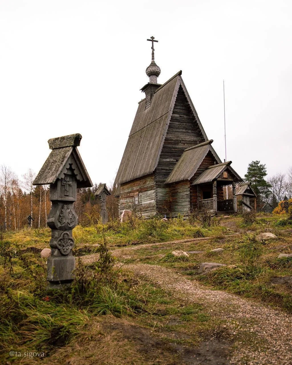 Чудесный осенний Плес, Ивановская область
