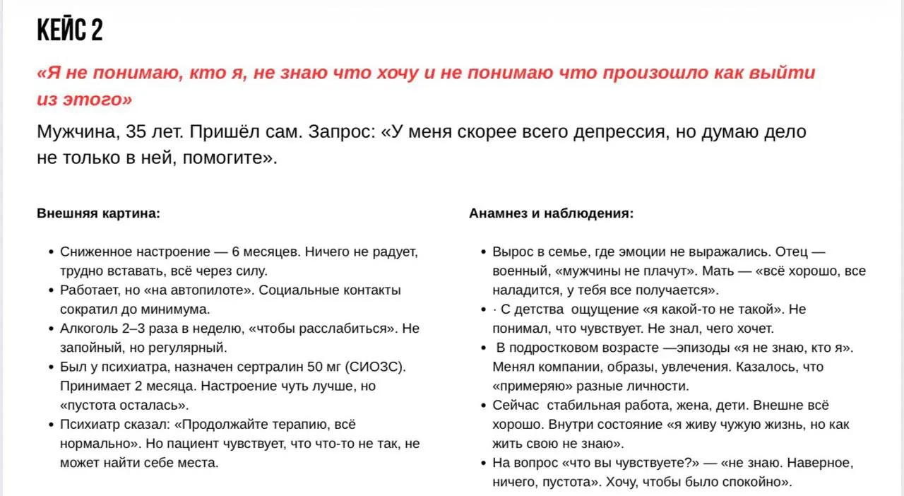 НАЧИНАЕМ РАЗБОР 2 КЕЙСА