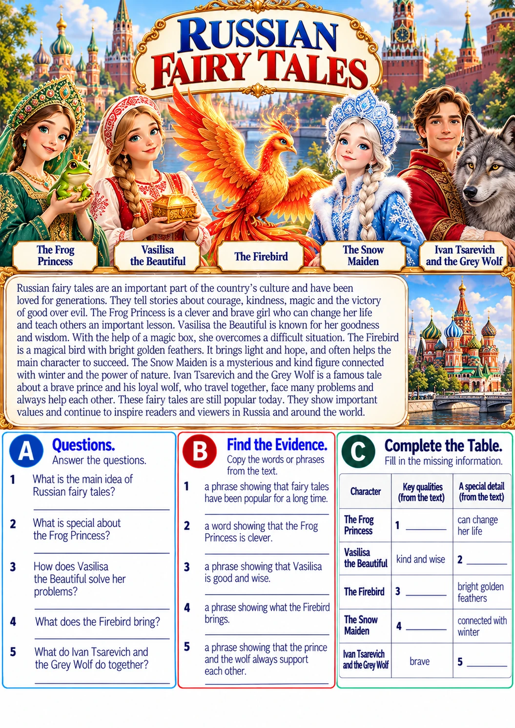 ❤️ RUSSIAN FAIRY TALES