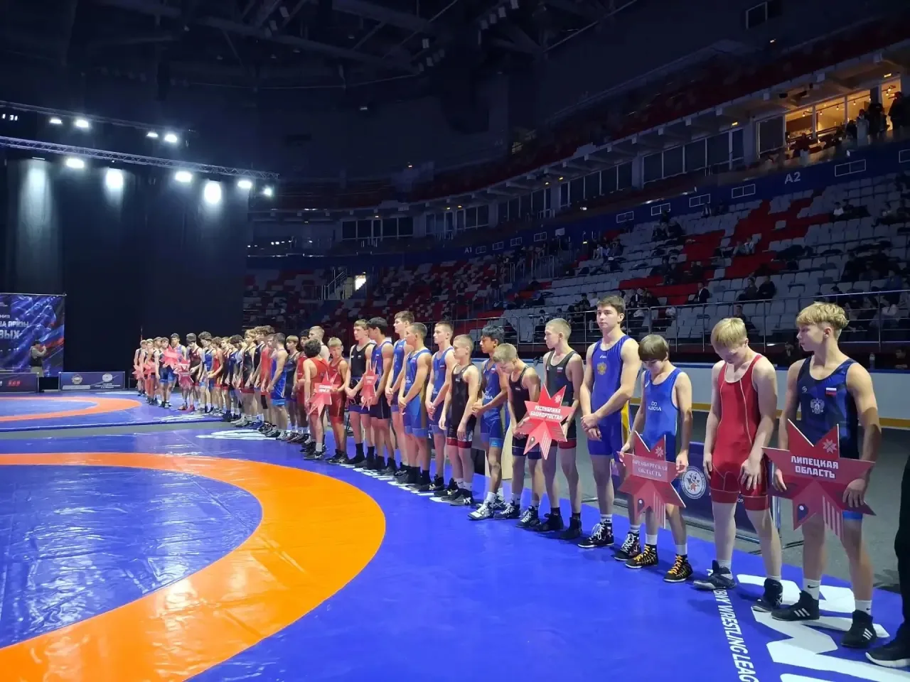 🥋 В Саранске торжественно открыли Всероссийские соревнования по греко-римской борьбе н...