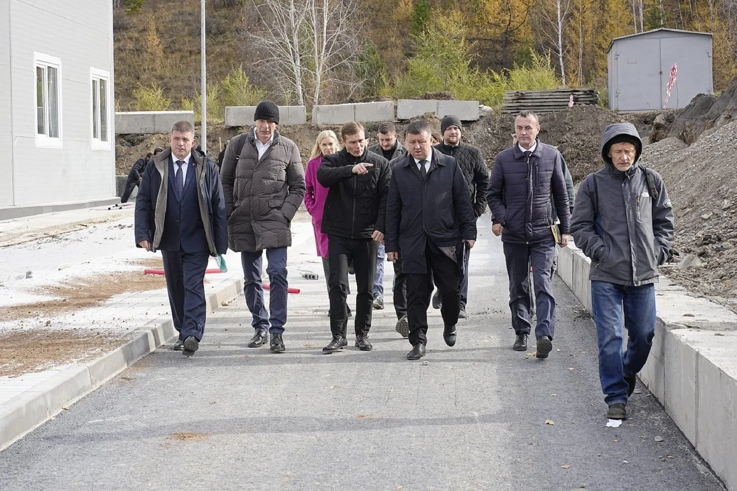 Валентин Коновалов выехал в Боград