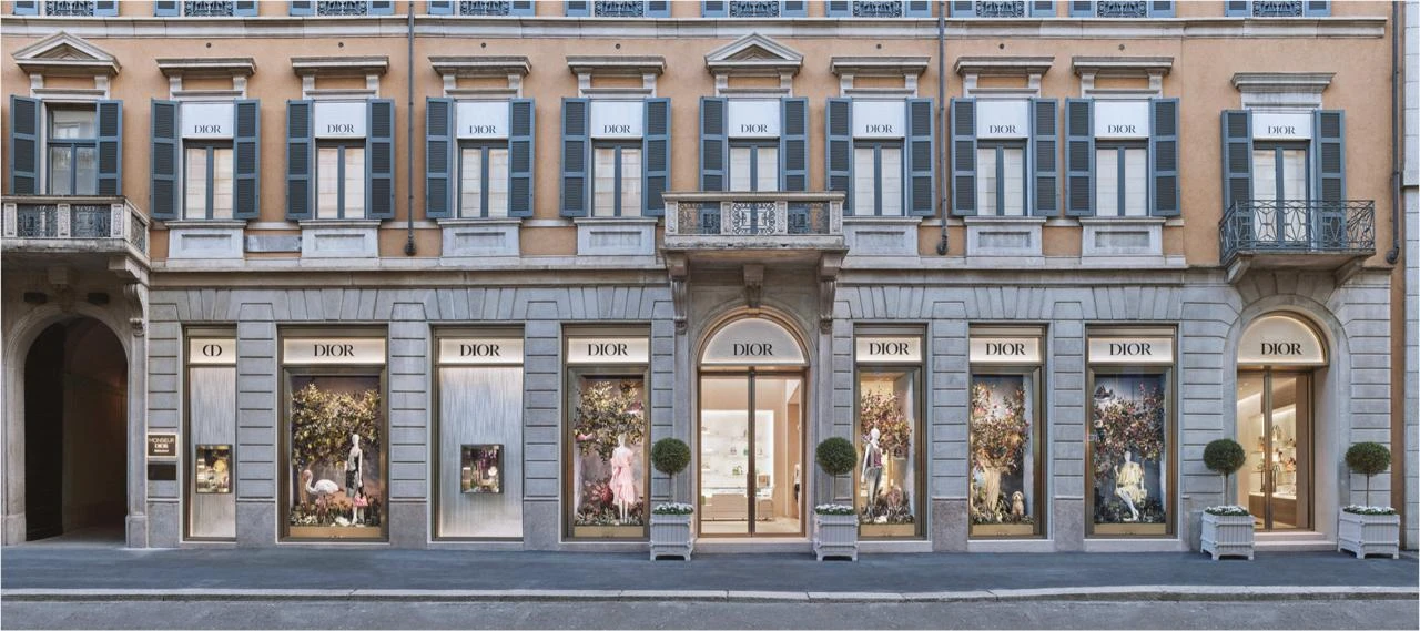 Dior после реконструкции открыл магазин в Милане 🇮🇹