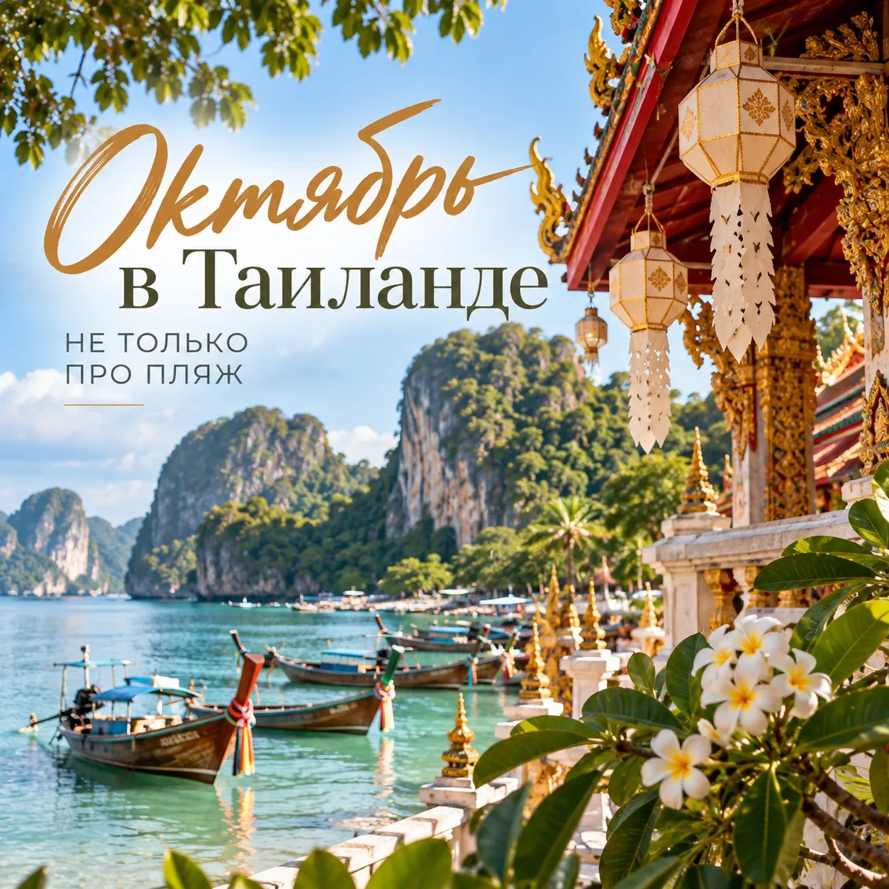 🎉 Октябрь в Таиланде — не только про пляж