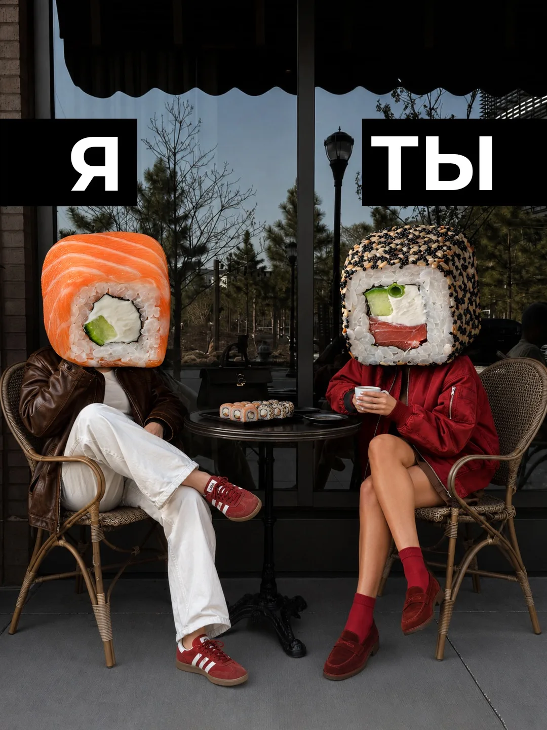 Очень много роллов! 🍣🥢