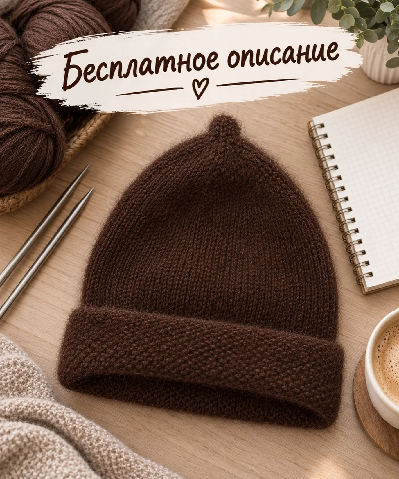 Шапка с пипкой - краткое описание