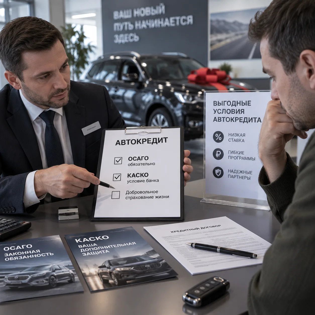 Обязательно ли покупать КАСКО при автокредите?