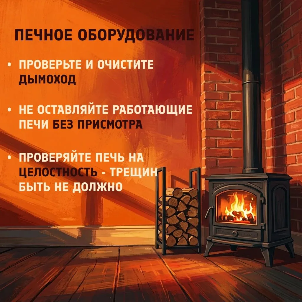 Правила безопасности в отопительный сезон: