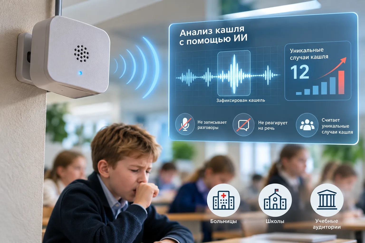 ИИ научился считать кашель
