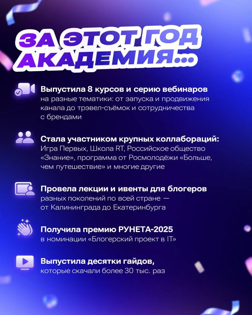 Более 10 тыс. авторов прошли бесплатное обучение в «Академии блогеров» RUTUBE за первый...