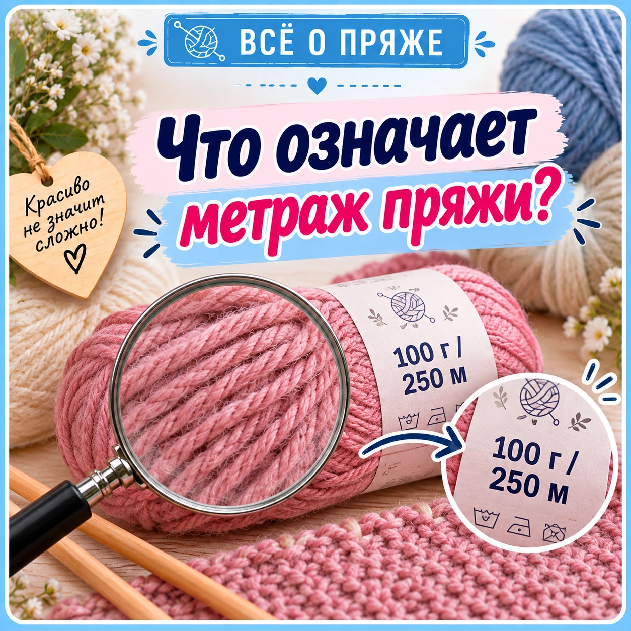 🧵 Всё о пряже