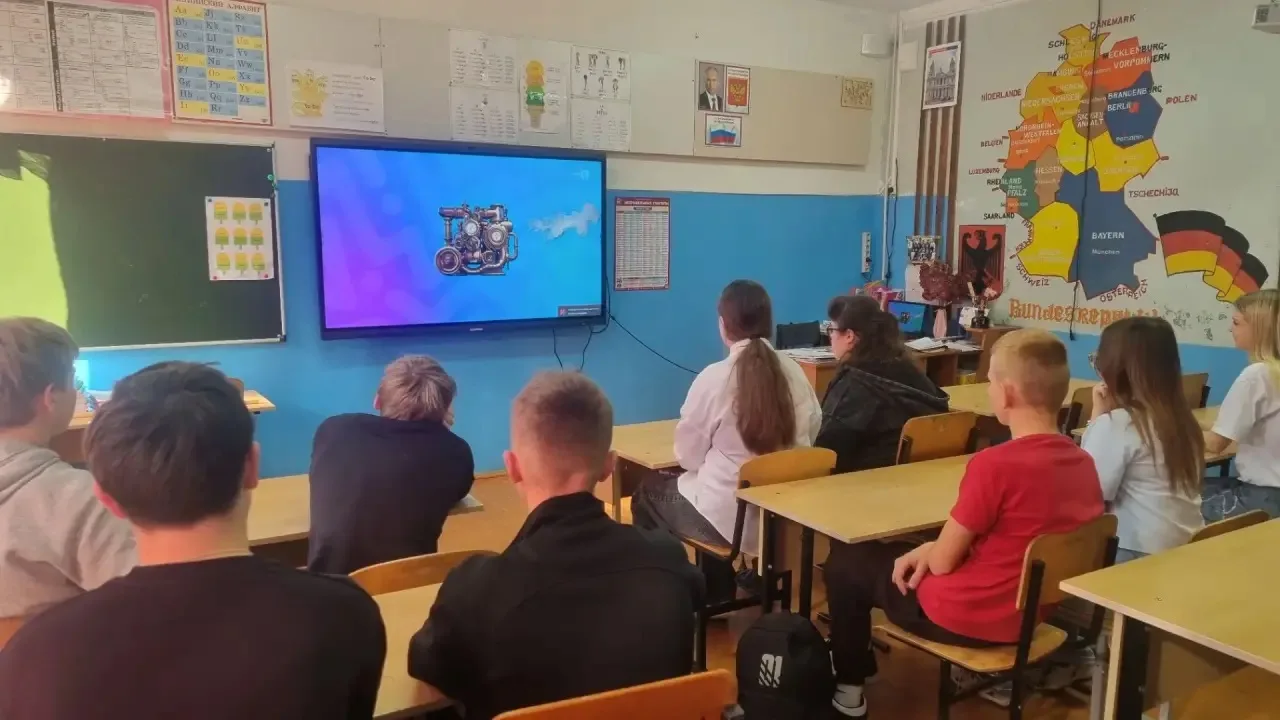 🎉 В МБОУ «Муромцевская СОШ» прошла мастер‑лекция «Россия — энергетическая держава»! 🎉