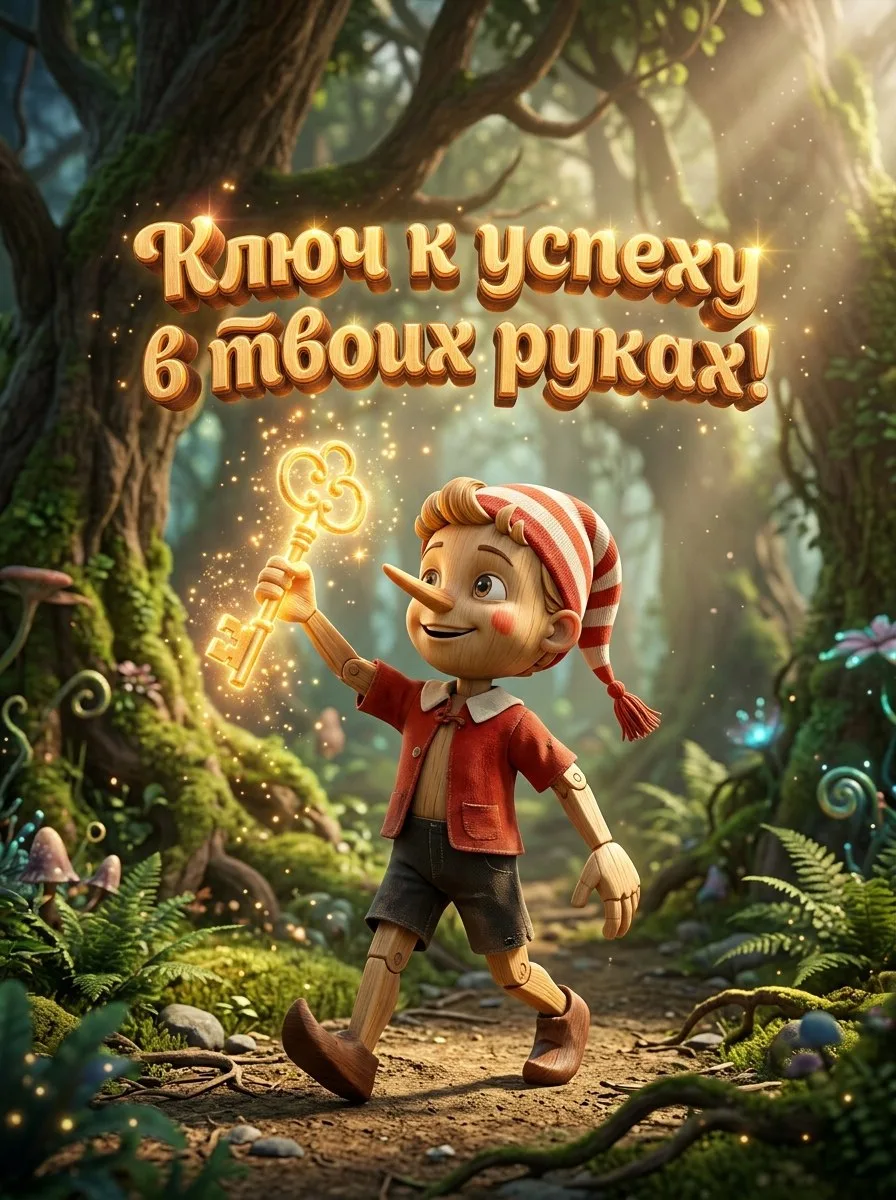 Ключ к успеху в твоих руках — стоит только поверить в себя и сделать первый шаг навстре...