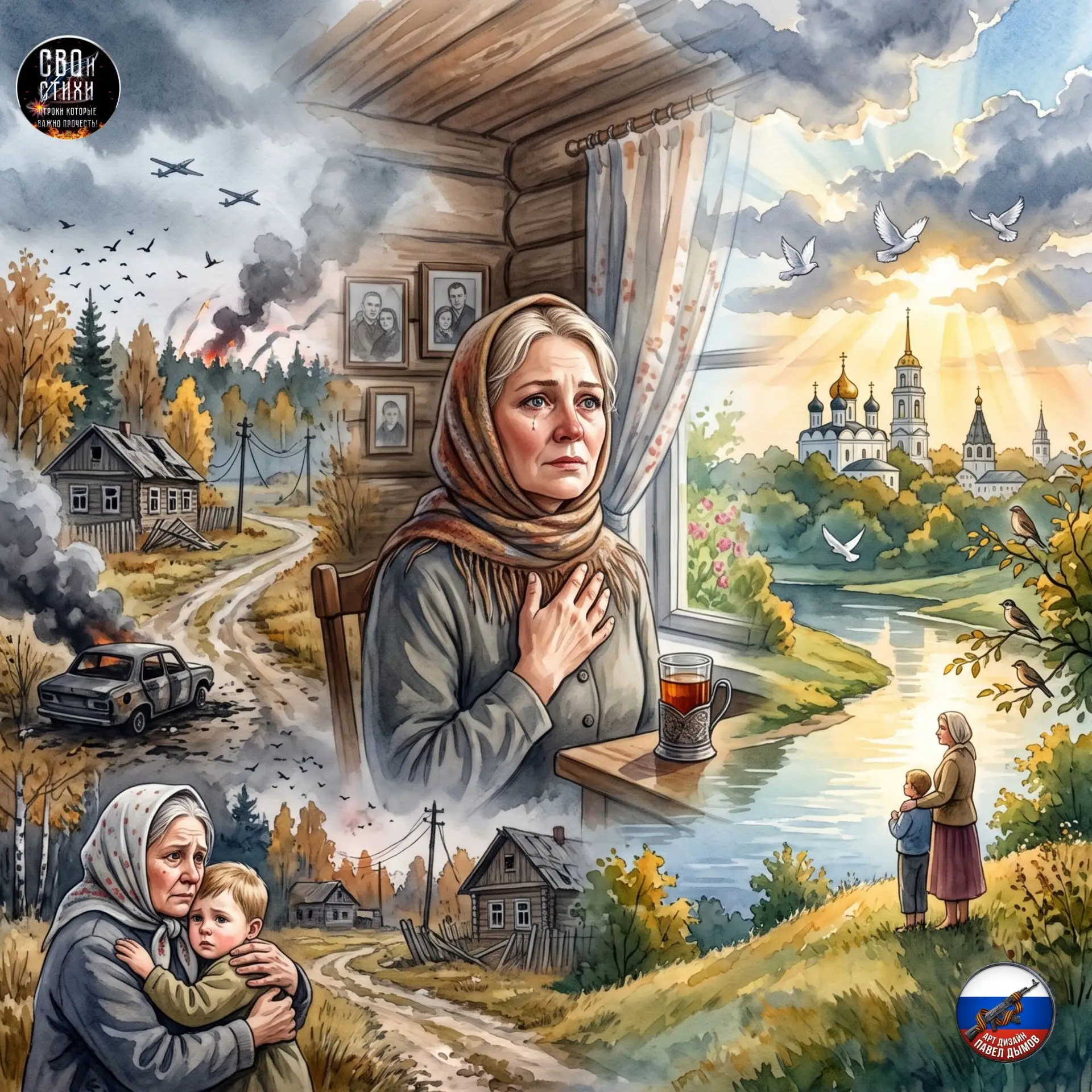 Я ничего не знала о войне...