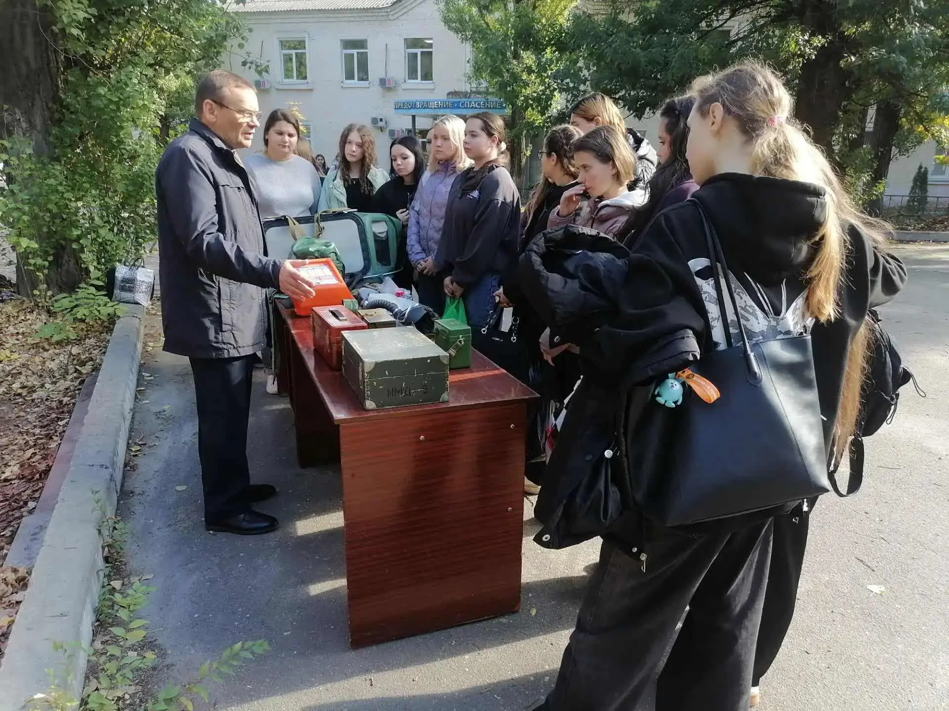 🛡️День открытых дверей в учебно-методическом центре ГО и ЧС!