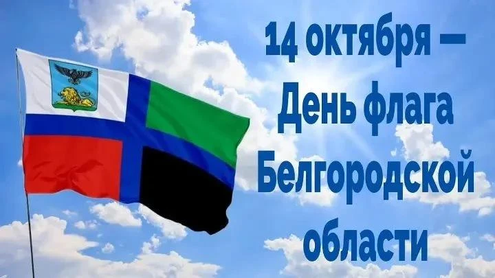 14 октября отмечается День флага Белгородской области