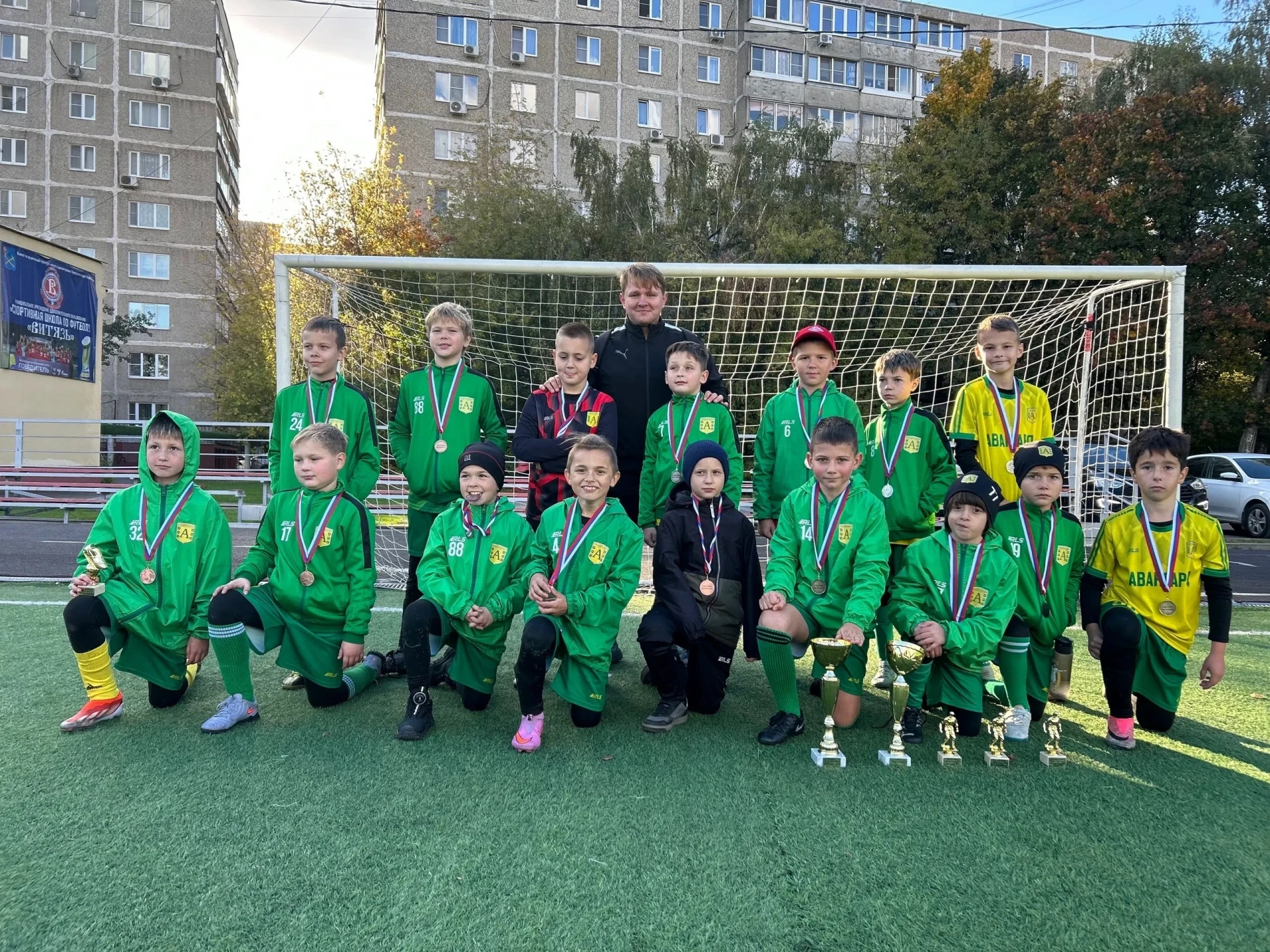 ⚽️ Футболисты спортивной школы «Авангард» показали высокий уровень на турнире в Подольске
