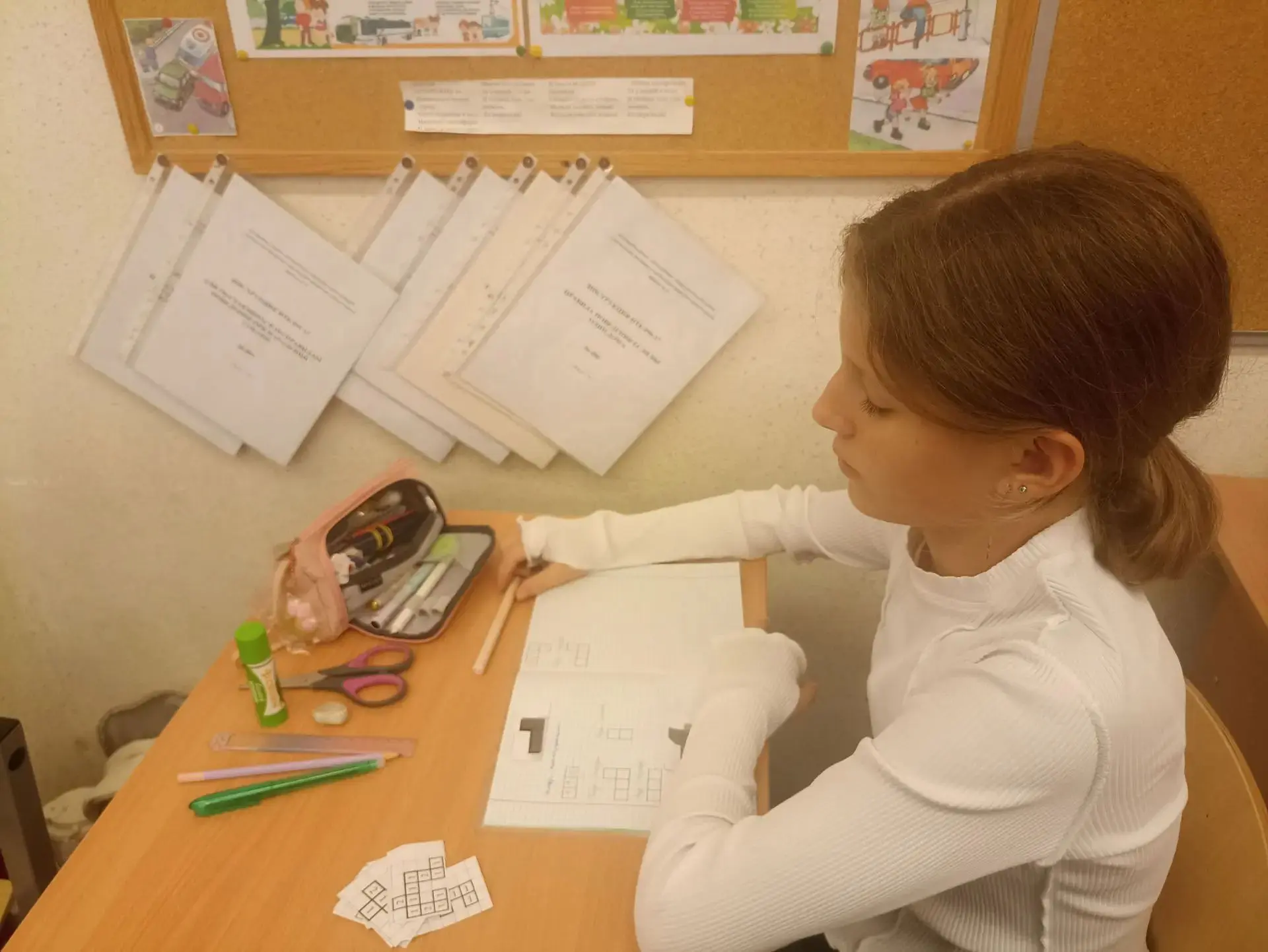 В 5 классе «А» (учитель: Максимова С.А)по вторникам проходит интересный урок «Математич...