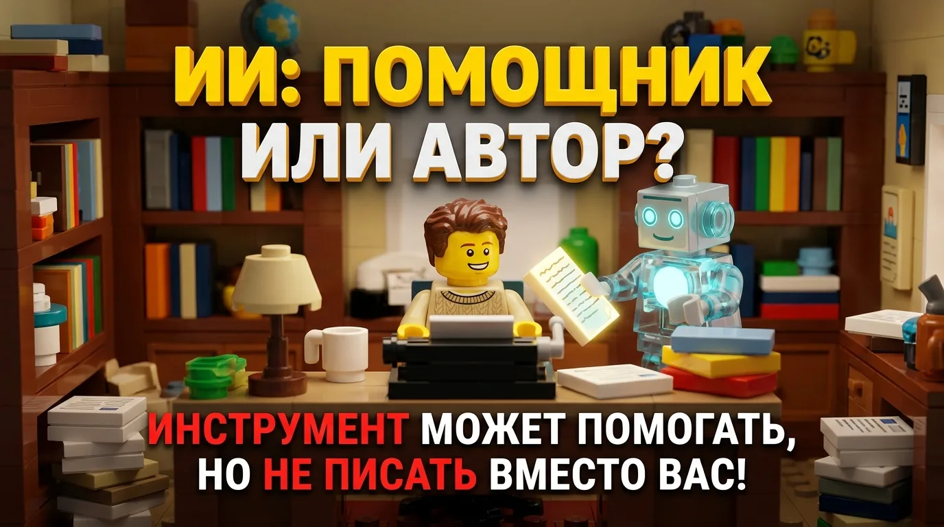 🤖 ИИ: помощник или автор?