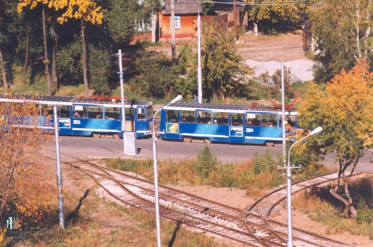 🚋 ПЕРМЬ.БЫЛО | ТРАМВАИ НА УЛИЦЕ ЛЕНИНА, 1999 ГОД