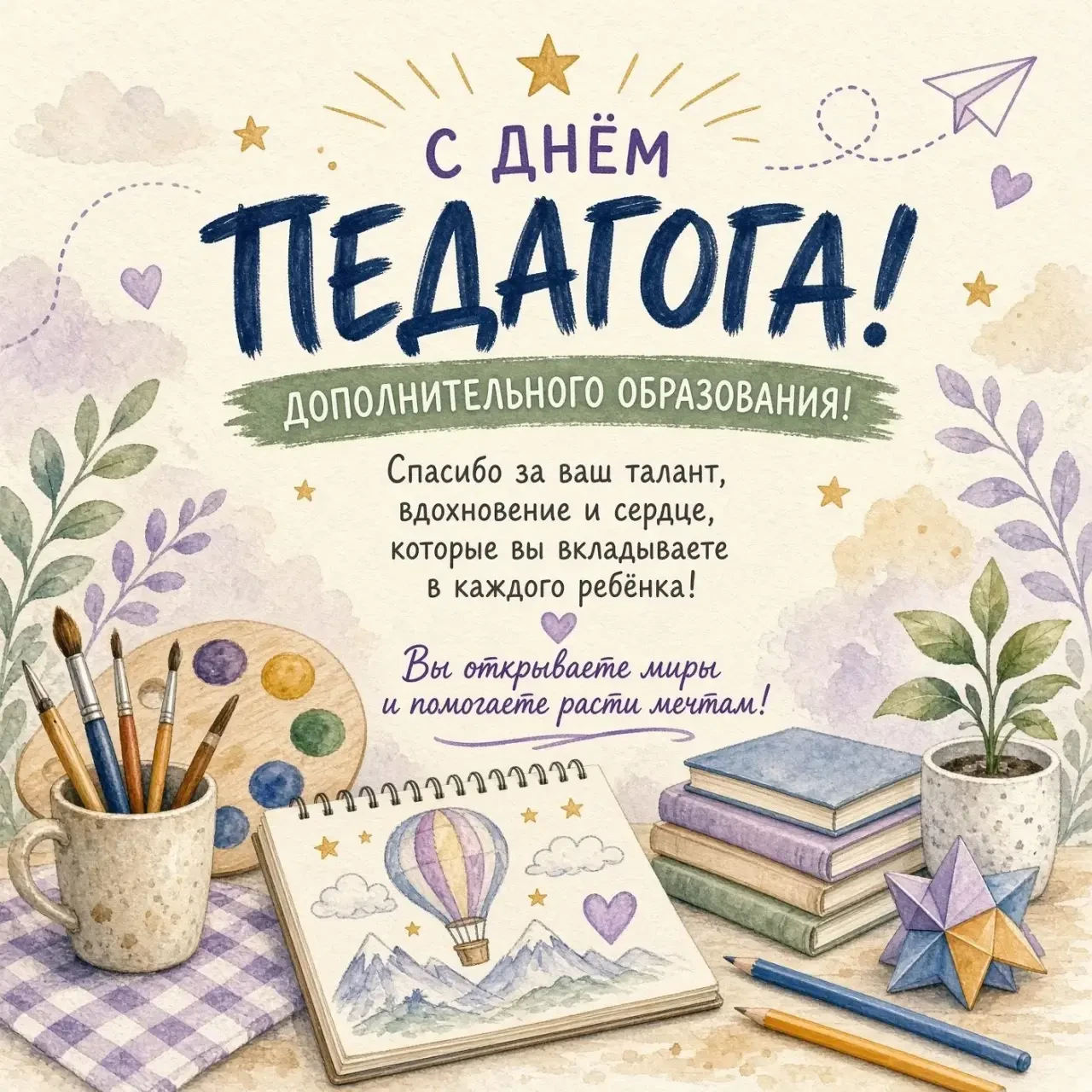 Дорогие педагоги дополнительного образования!