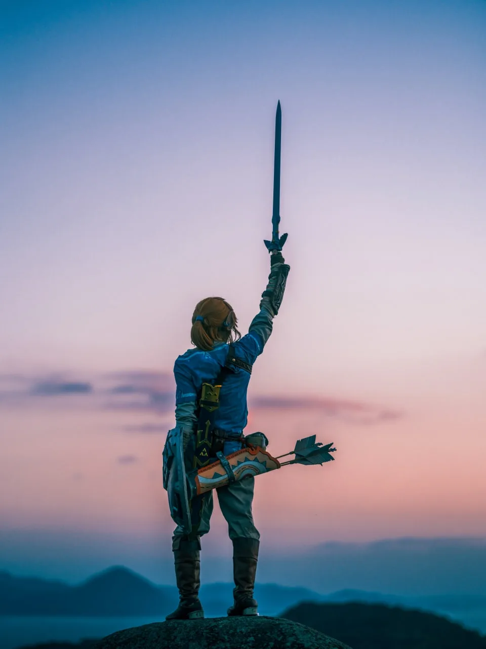 Косплей Линка из Breath of The Wild от sakigake_cos