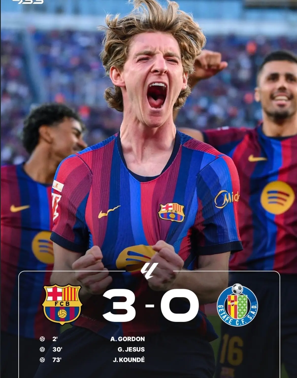 🏁 «Барселона» не оставила шансов «Хетафе» — 3:0!