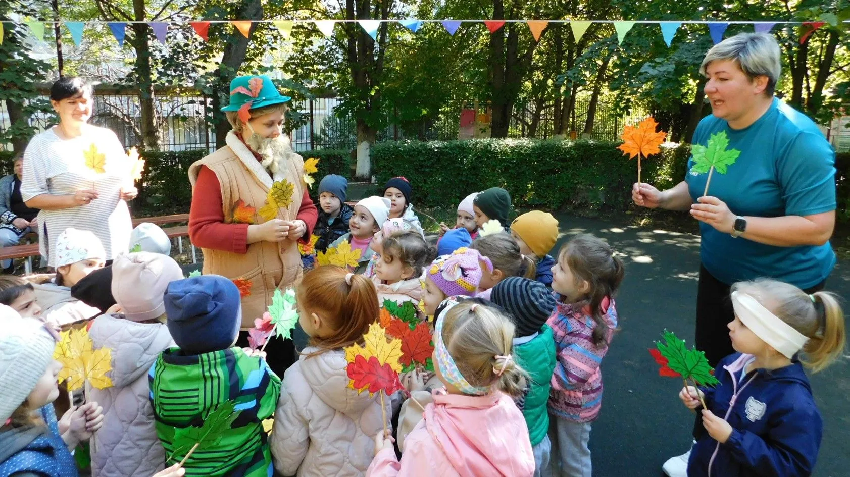 🍂Осенний День здоровья в средних группах.