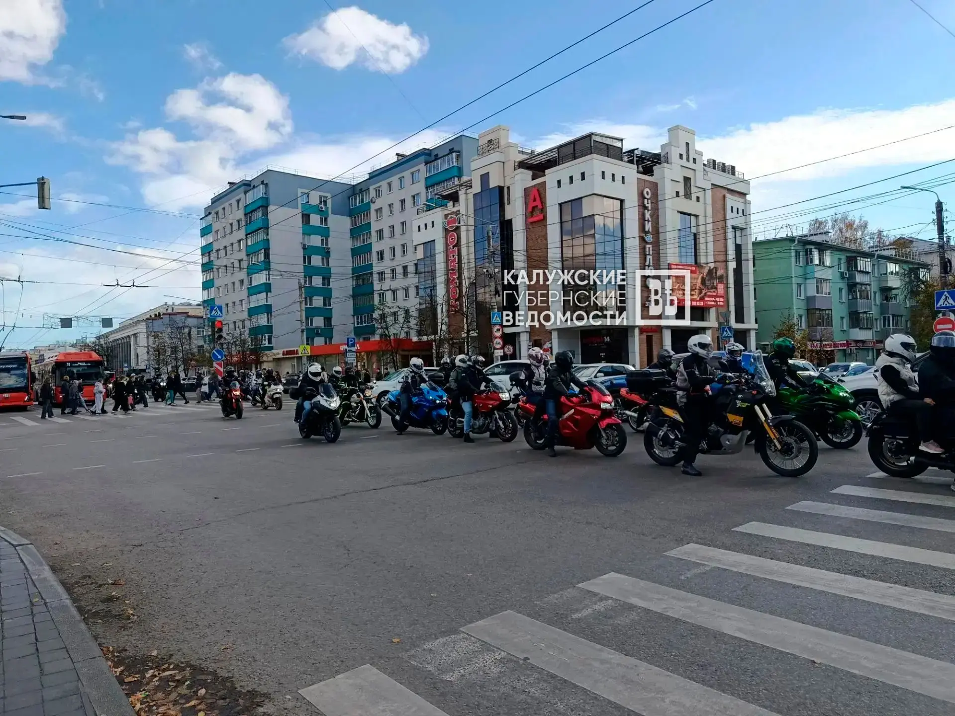 🏍 В Калуге закрыли мотосезон