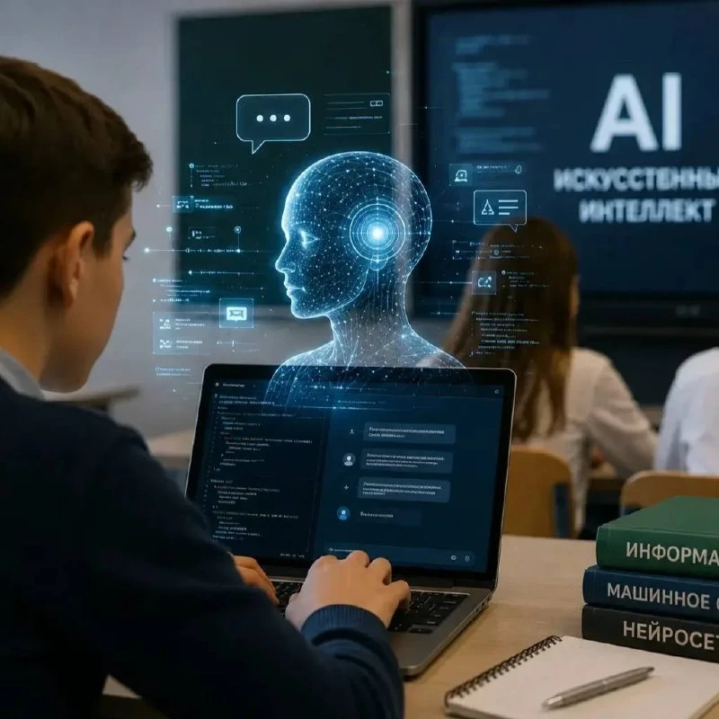 🧑‍💻 Со следующего учебного года ученикам 5-11 классов добавят курс «Искусственный инт...