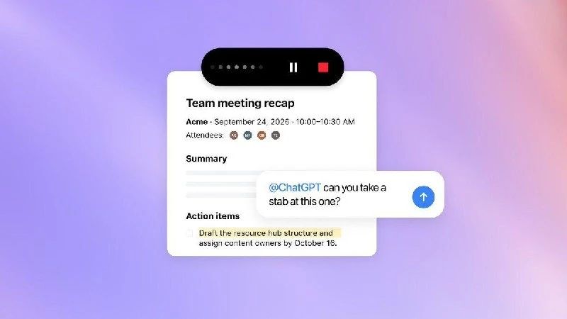 В ChatGPT появился плагин Meetings для автоматического конспектирования встреч. По данн...