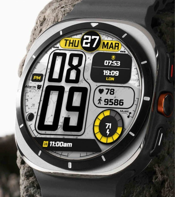 #WatchFace Цифровой Информативный и в тоже время простой Циферблат.
