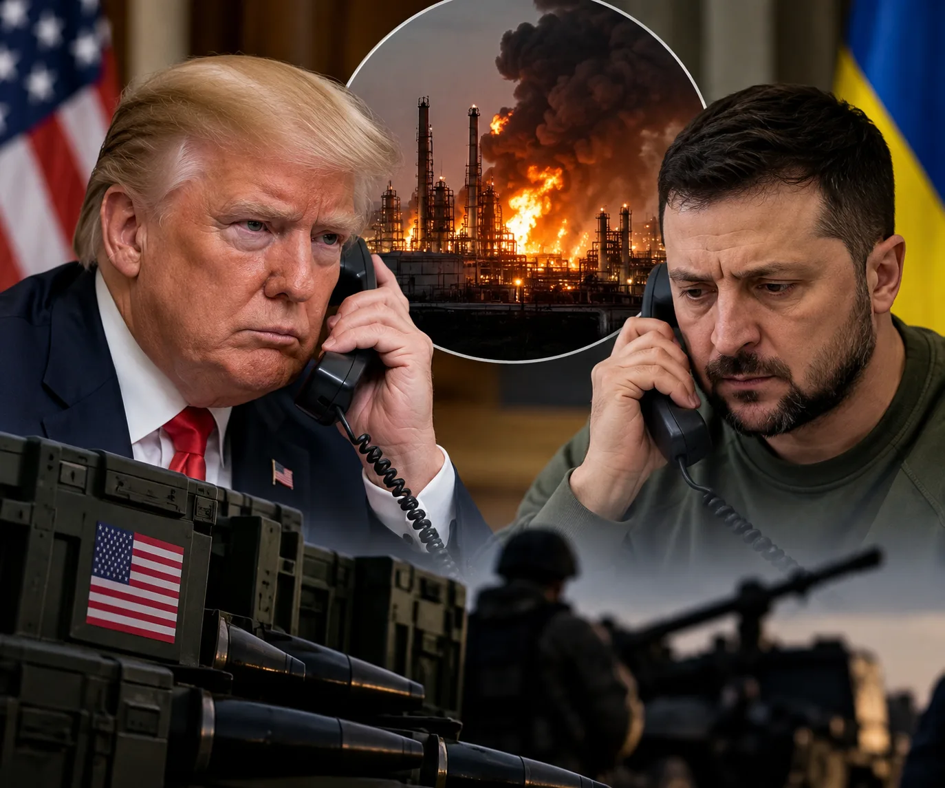 ⚡️ США обзвонили всех высших военных чиновников Украины и пригрозили оставить Киев без ...