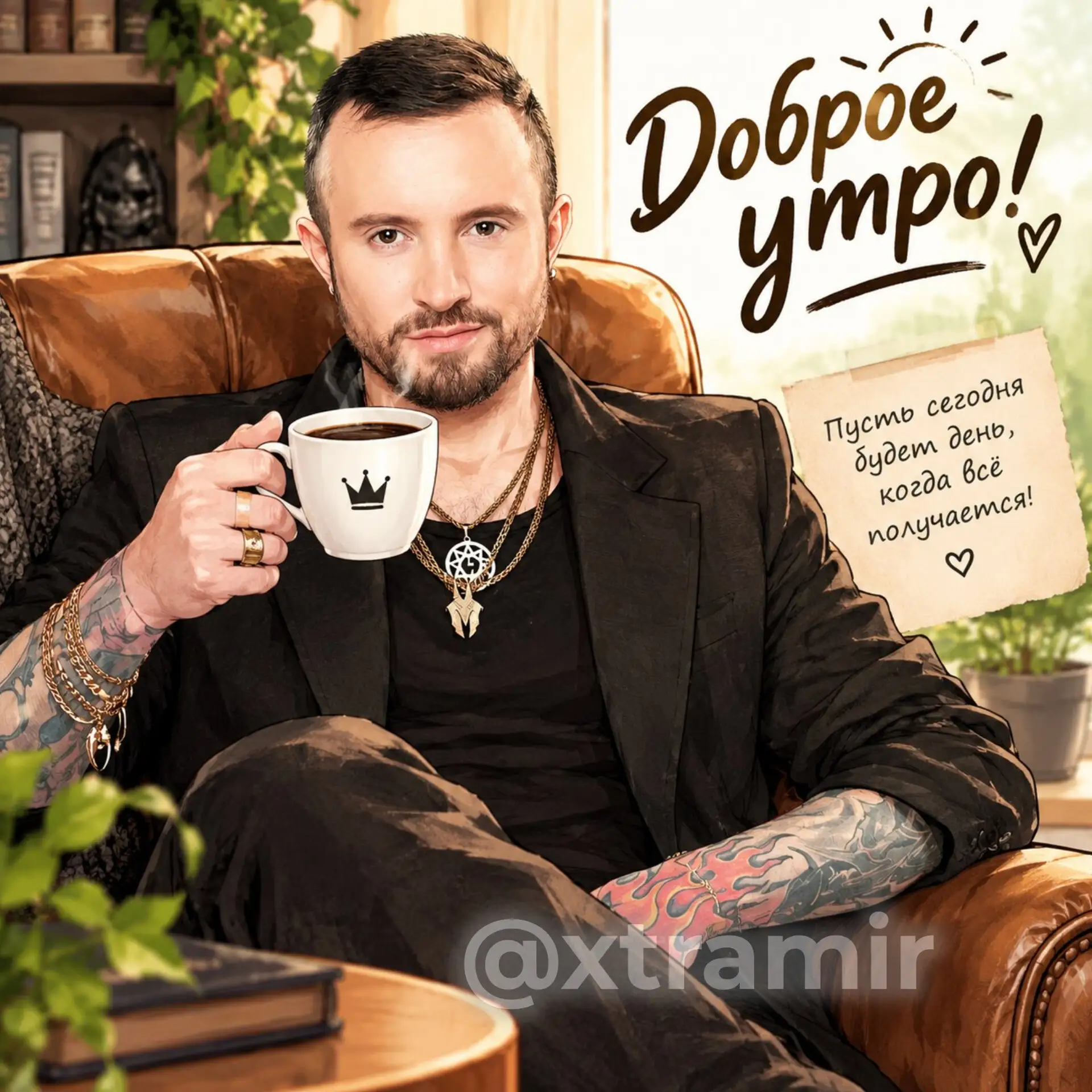 🍂️Всем доброе утро, хорошего дня и отличного настроения! ☕🍫🧡