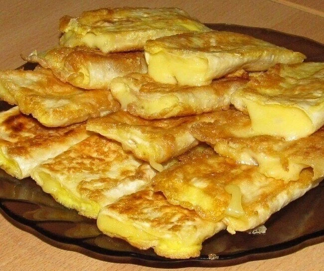 Завтрак из лаваша.