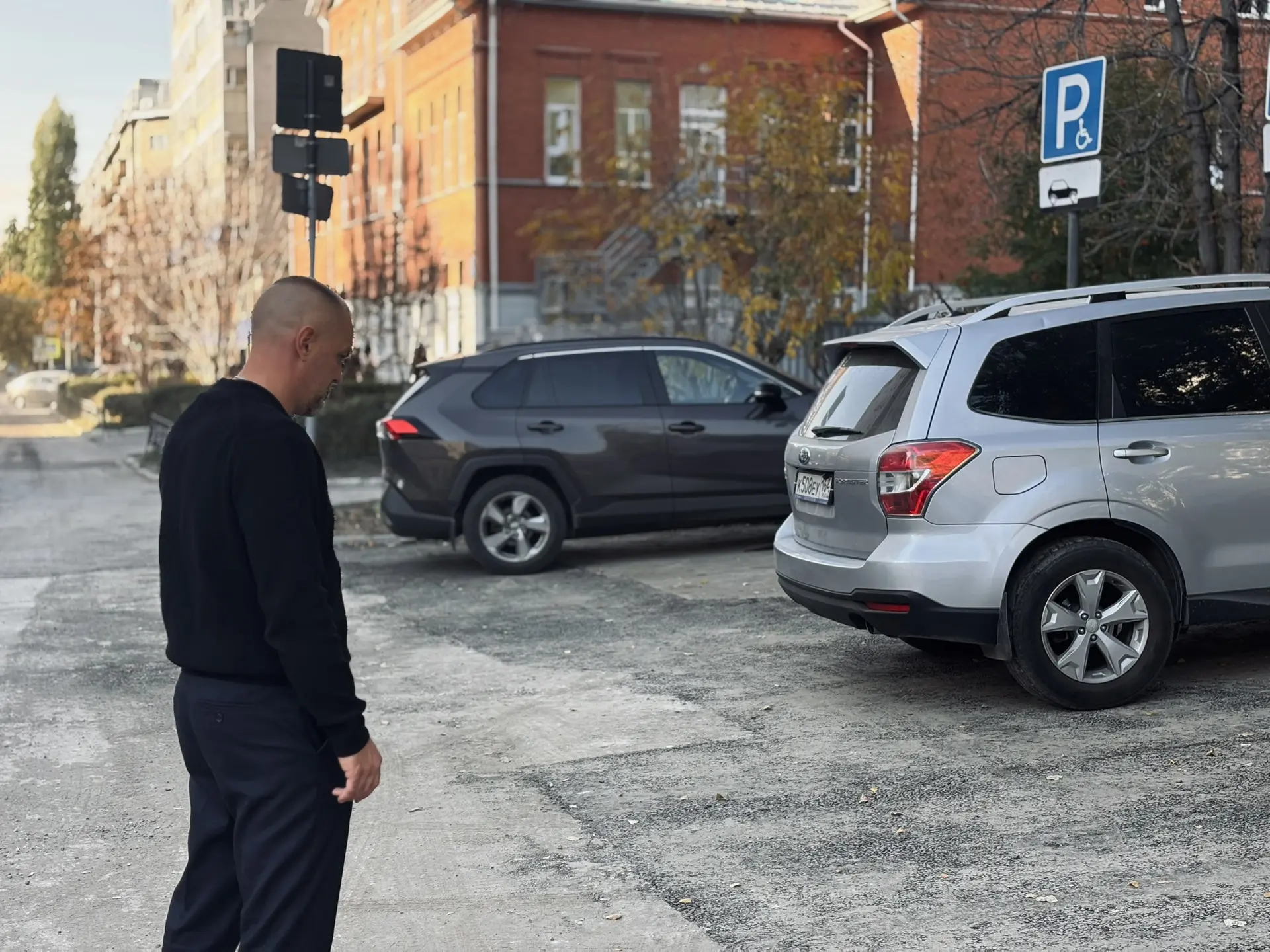 📍Работы по благоустройству участков после проведения земляных работ по ул. Рабочей не ...