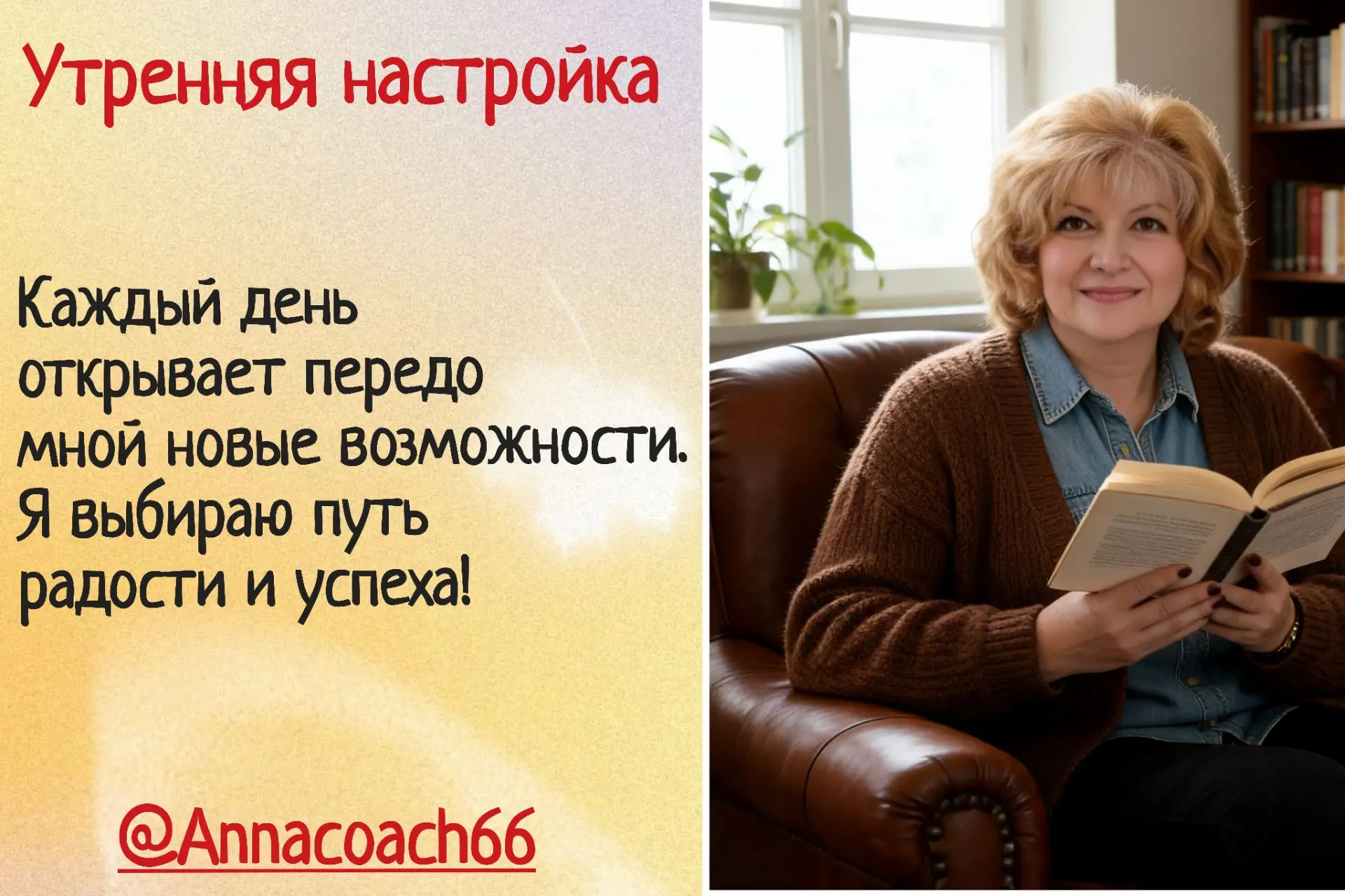 ⭐️НАСТРОЙ на позитивные события дня.