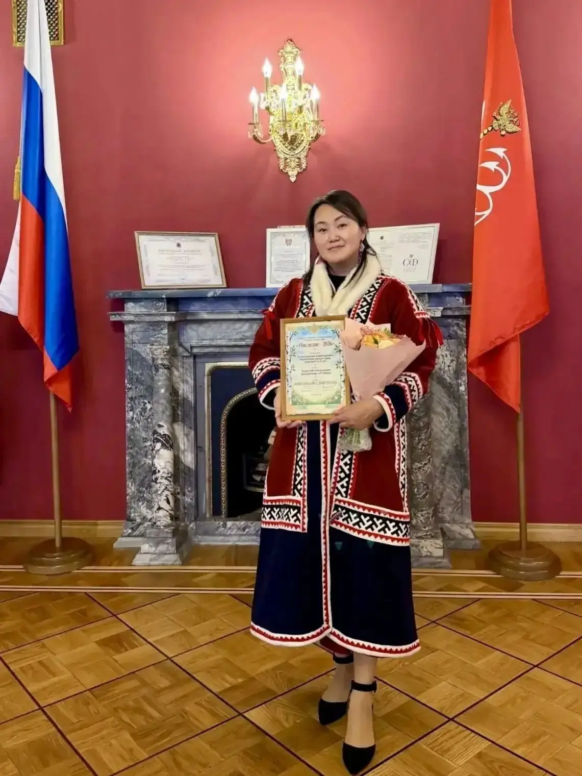 Алиса Неркахы, представляющая Тазовский район, стала лауреатом премии «Наследие-2026». ...