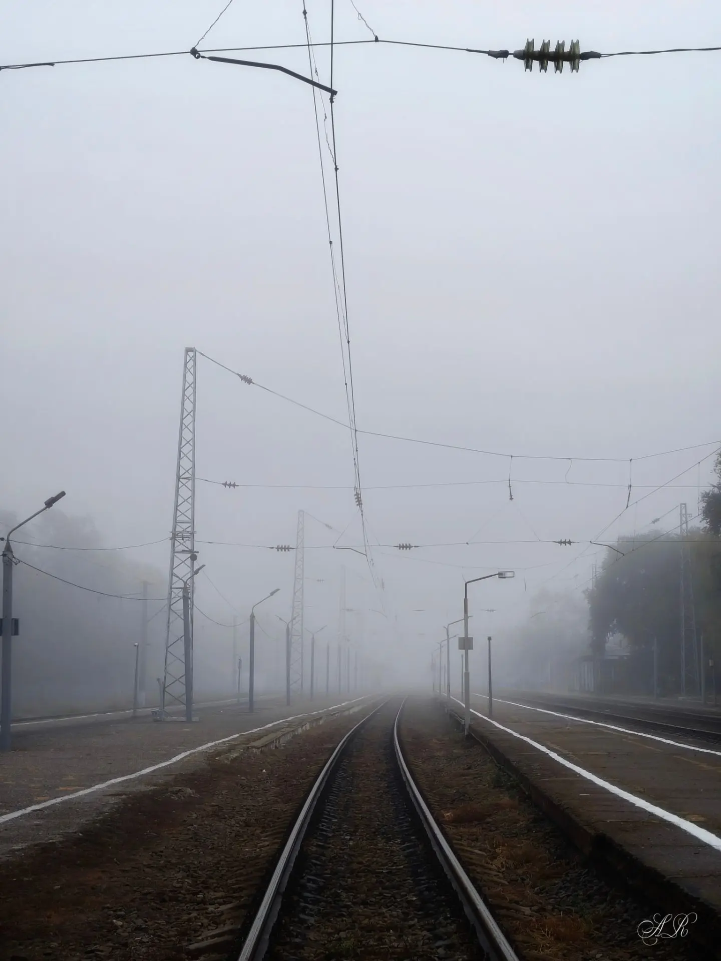 Который день подряд в нашем городе по утрам такой волшебный туман!