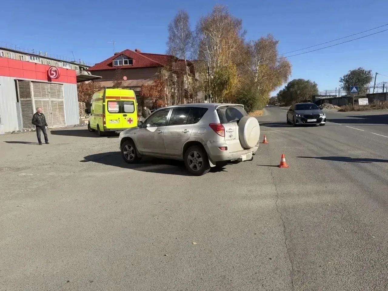 ❗️В Орске пенсионерка попала под колеса Тойоты