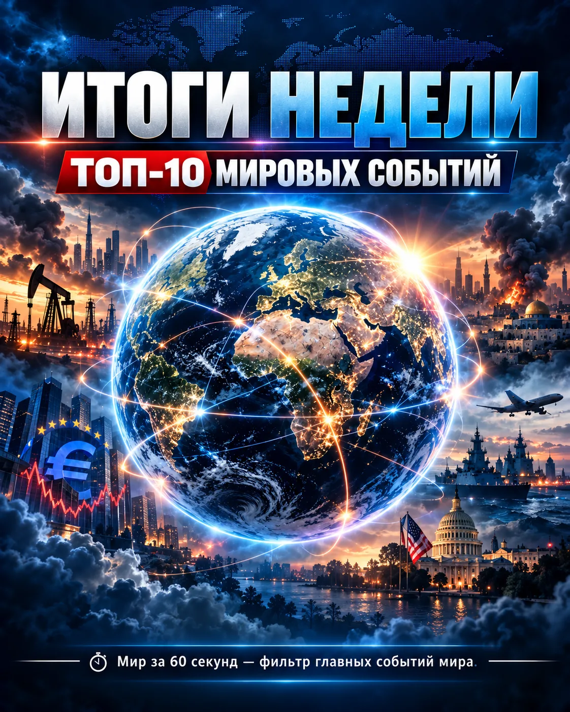 📊 ИТОГИ НЕДЕЛИ: ТОП-10 МИРОВЫХ СОБЫТИЙ