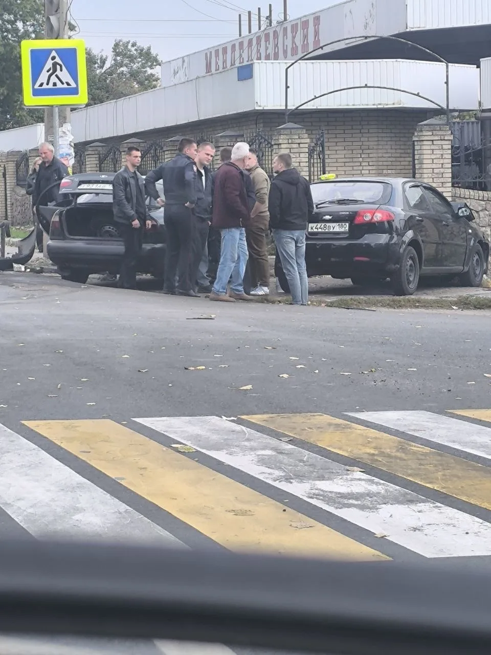 ДТП возле Менделеевского рынка в Макеевке